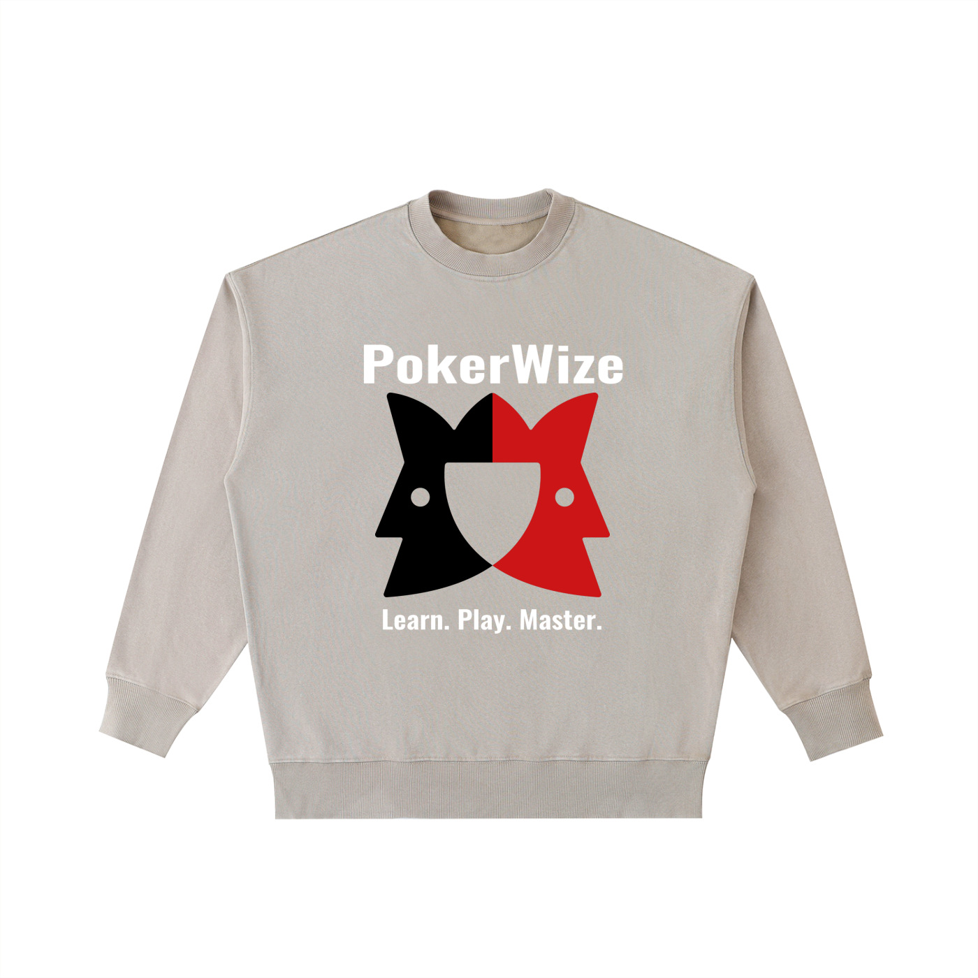 PokerWize Washed Heavyweight Crewneck