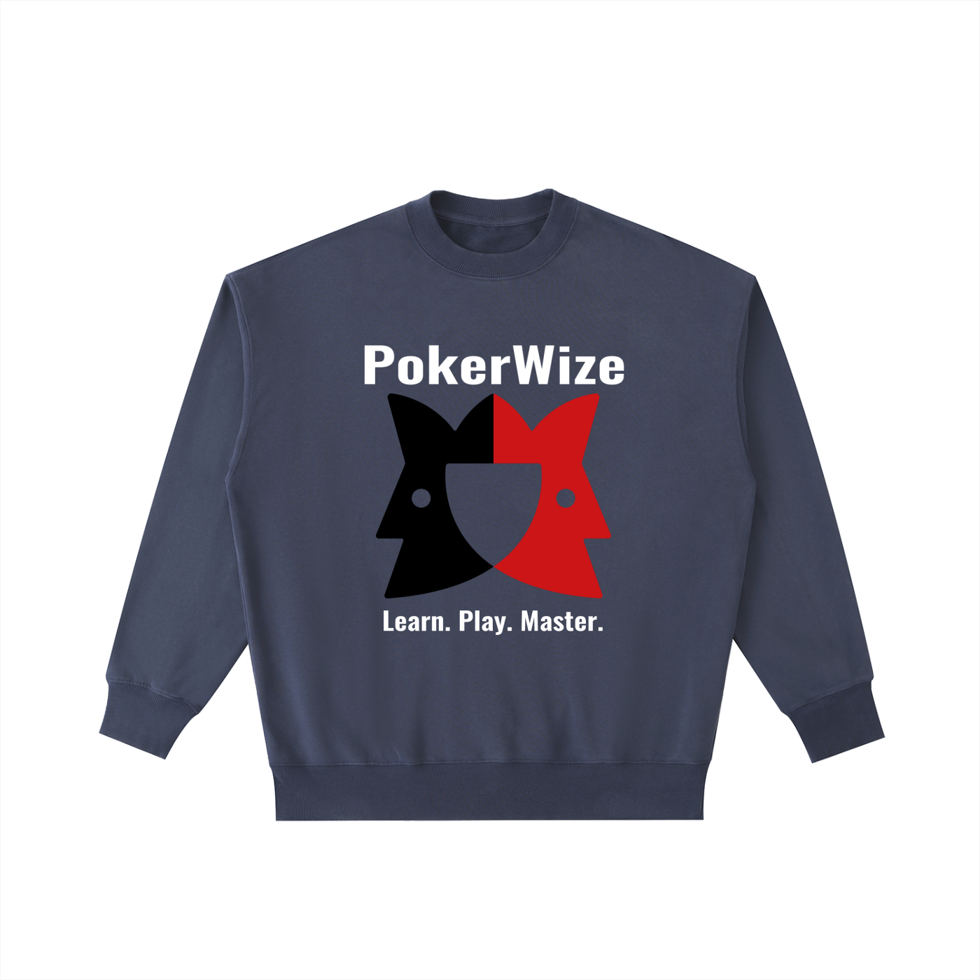 PokerWize Washed Heavyweight Crewneck