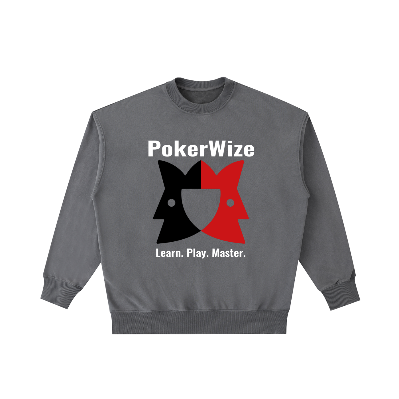 PokerWize Washed Heavyweight Crewneck